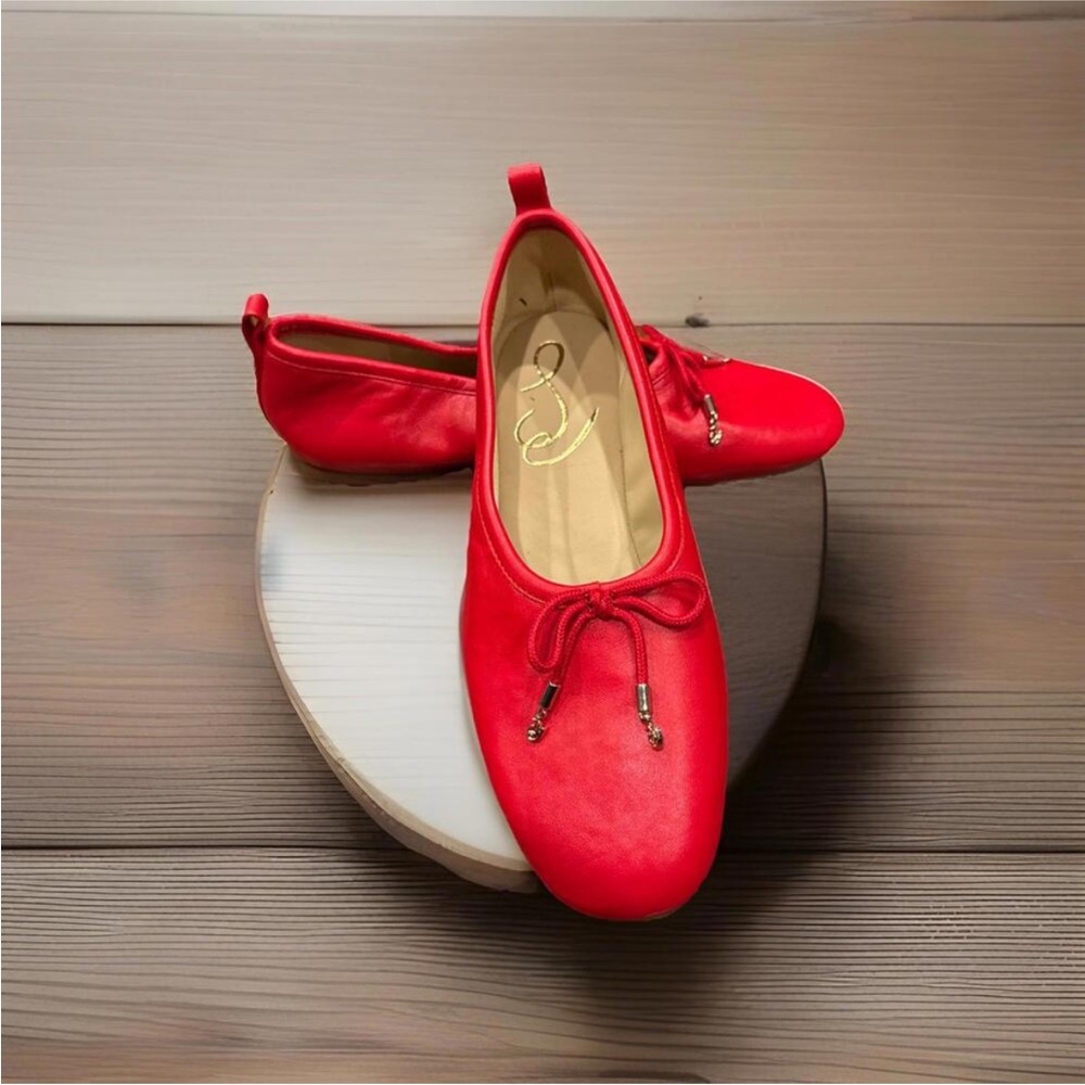 Sam Edelman Felicia Red Women's Ballet Flats size 5